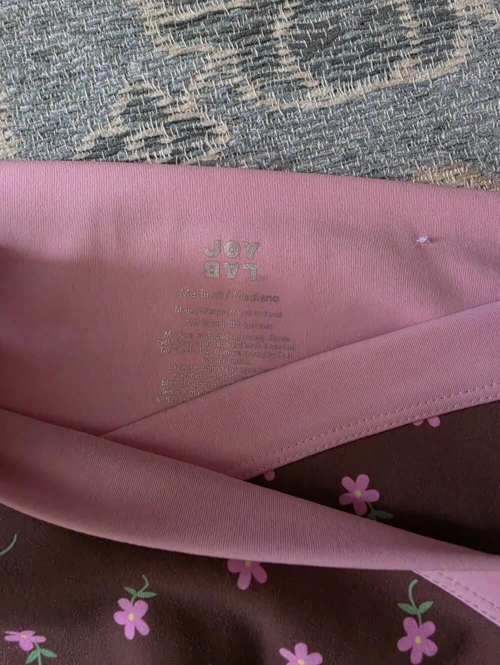 Joy Lab Floral Leggins - Picture 2 of 3